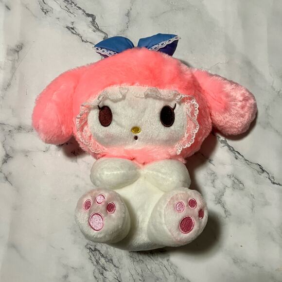 My Melody Cinnamoroll Sanrio Plush 10” Nakajima Hello Kitty Kawaii Cute Japanese - Picture 1 of 5